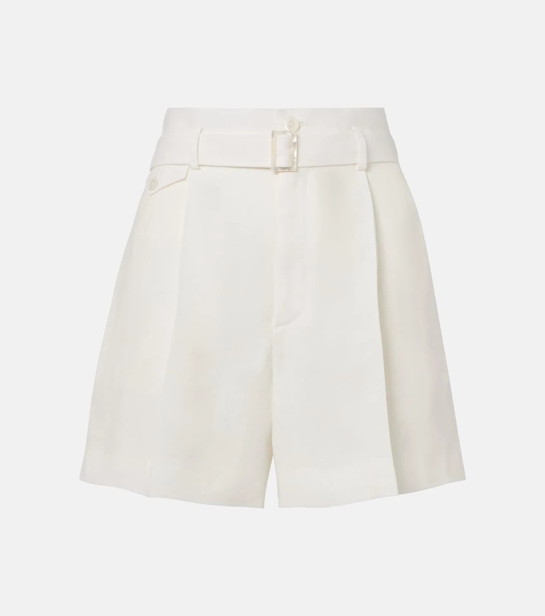 Ralph Lauren Collection - Denise belted linen shorts