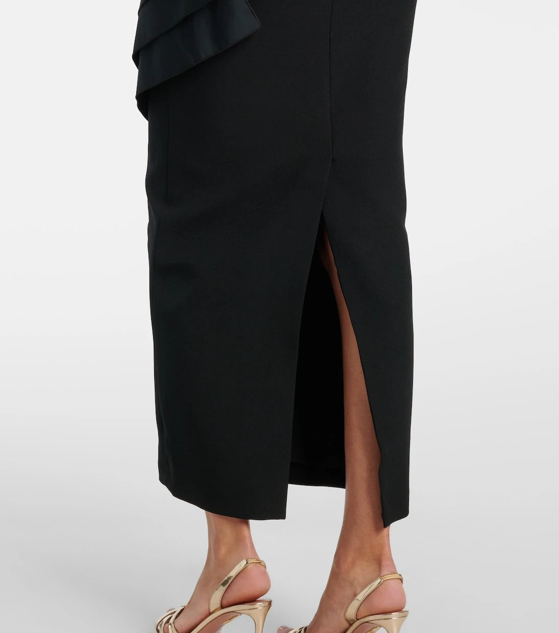 Safiyaa - Bree draped midi dress