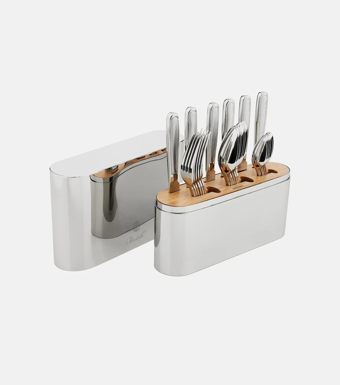 Christofle - Concorde stainless steel 24-piece cutlery set