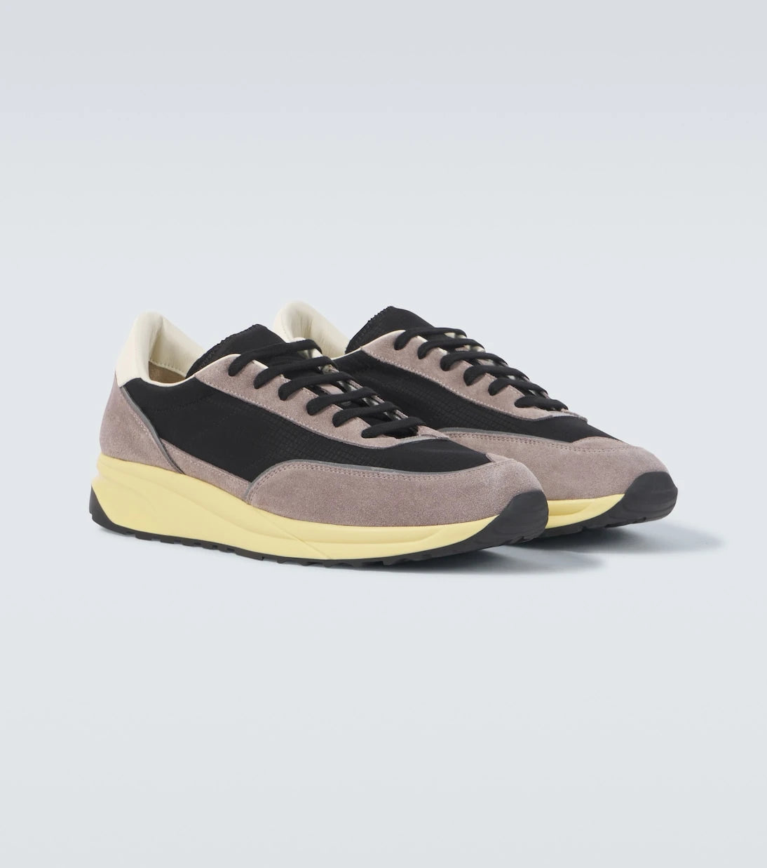 Common Projects - Track Classic suede-trimmed sneakers