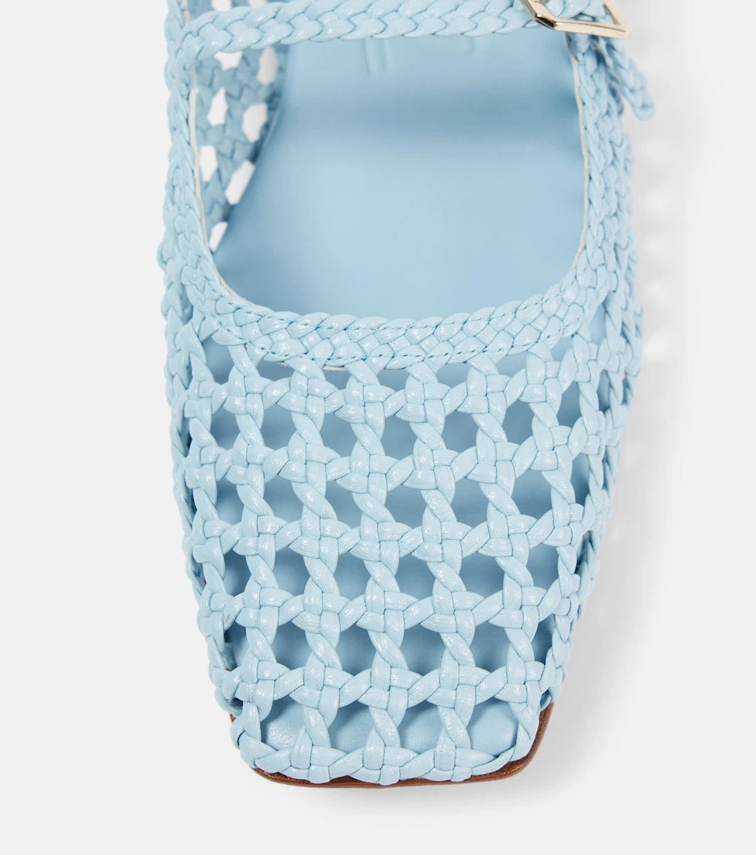 Souliers Martinez - Paris woven leather ballet flats