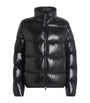 Moncler Black Down Padded Abbadia Jacket