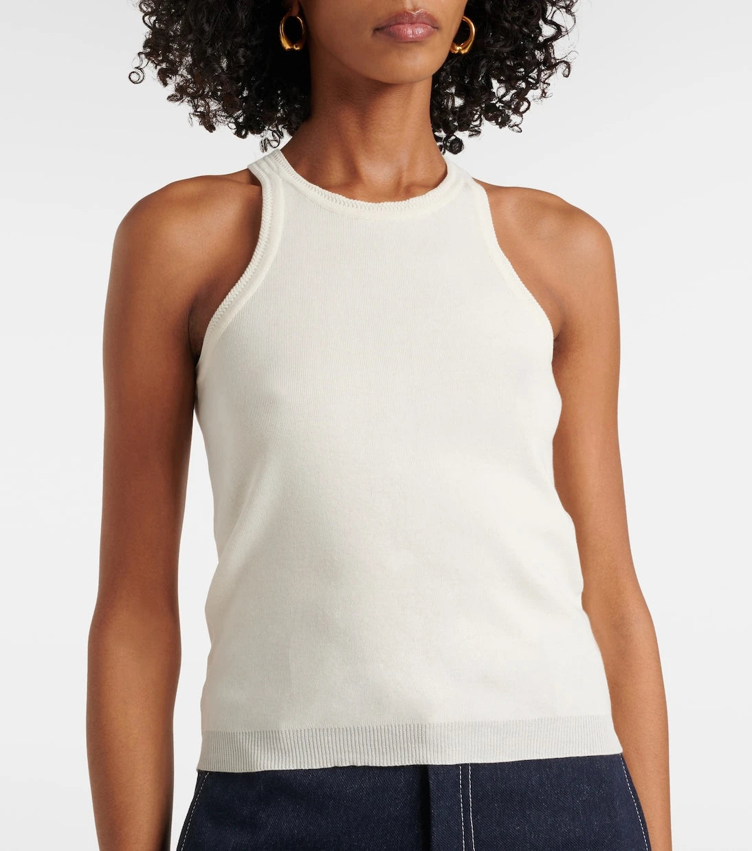 Max Mara - Arnes cotton tank top