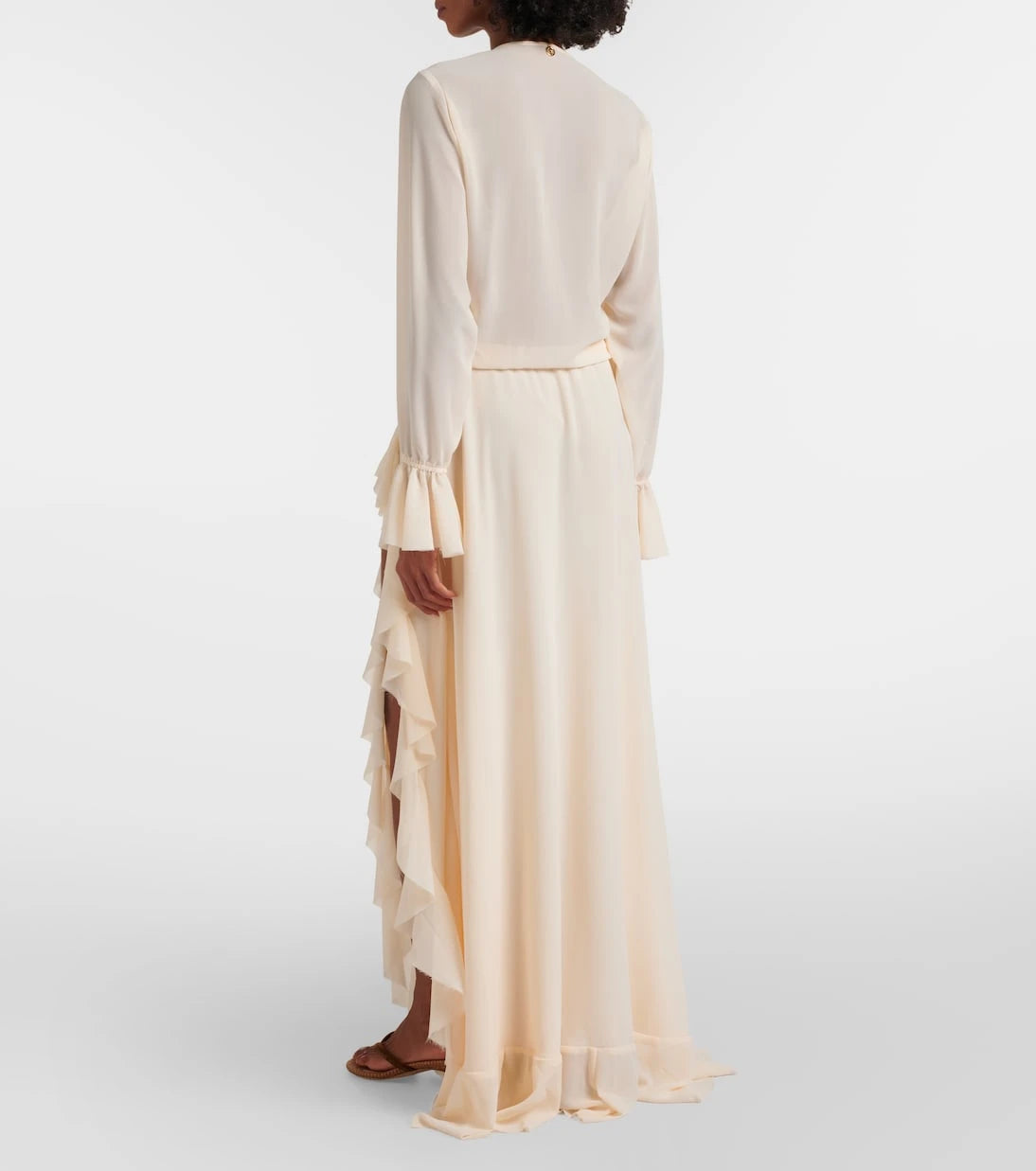 Bananhot - Bellen ruffled maxi dress