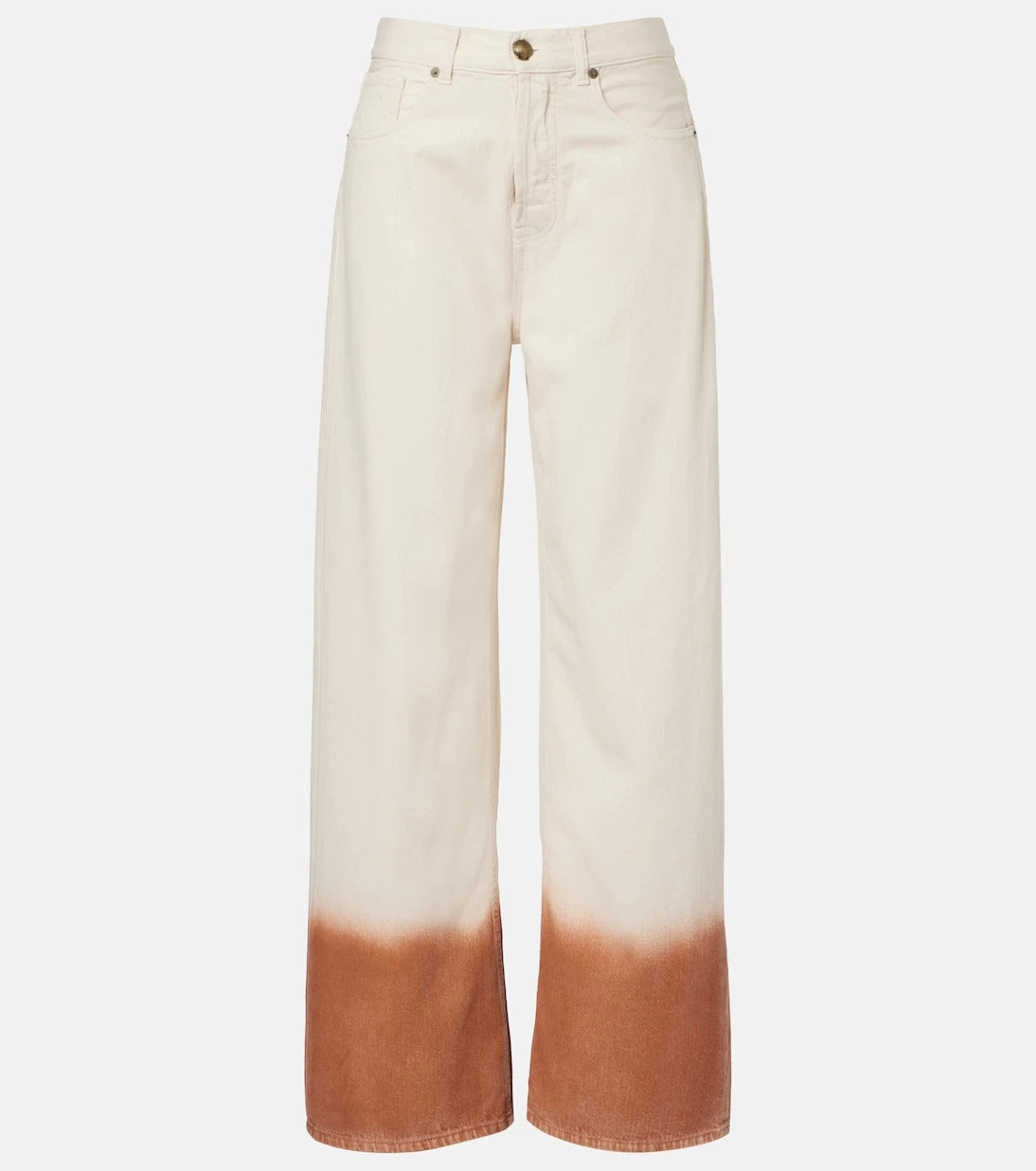 Alanui - Shades Of Eden wide-leg jeans