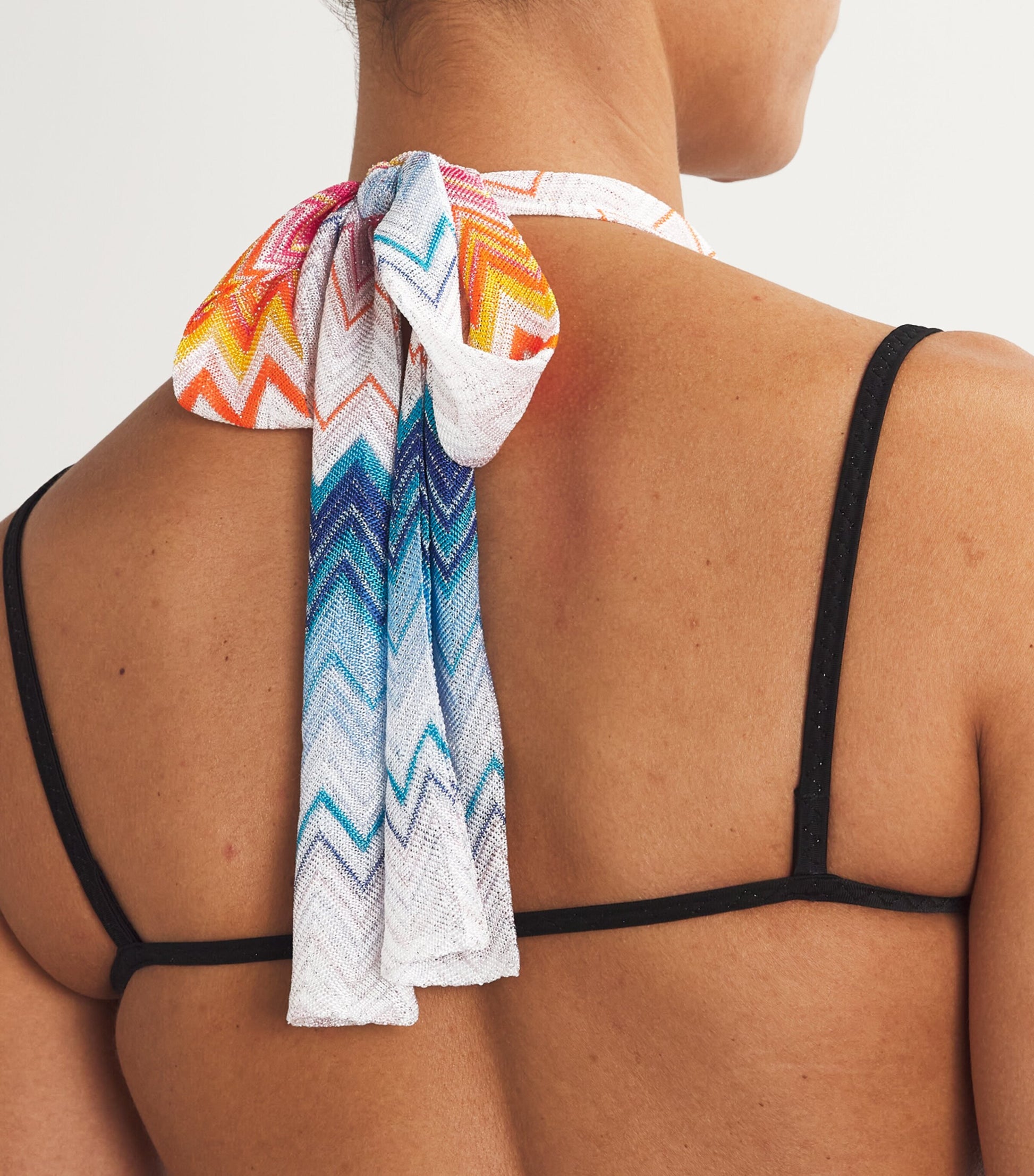 Missoni Multi Zigzag Halterneck Playsuit