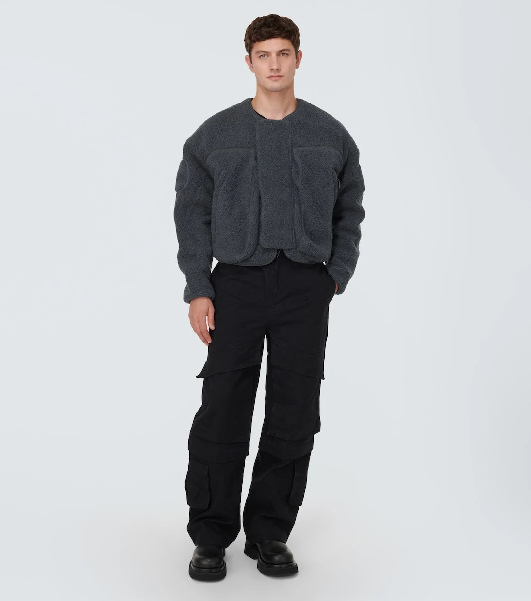 Entire Studios - Cropped fleece jacket