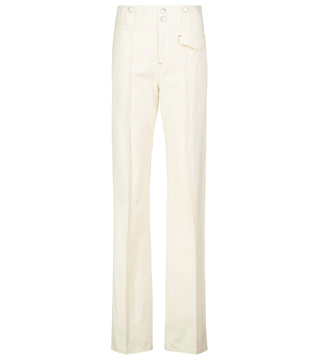 Isabel Marant - Dilirok high-rise straight cotton pants