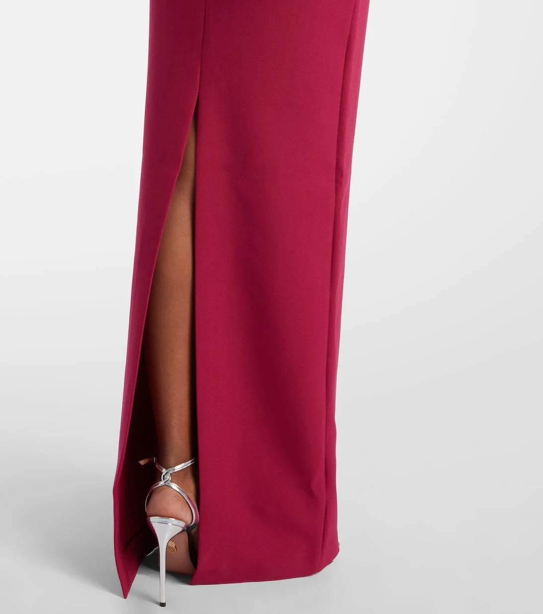 Roland Mouret - One-shoulder crêpe maxi dress