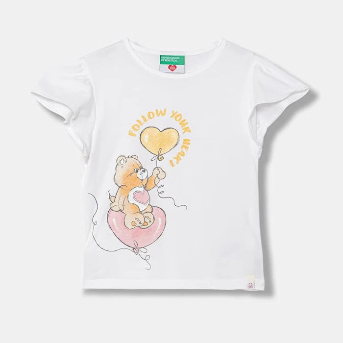 United Colors of Benetton тениска за деца от памук