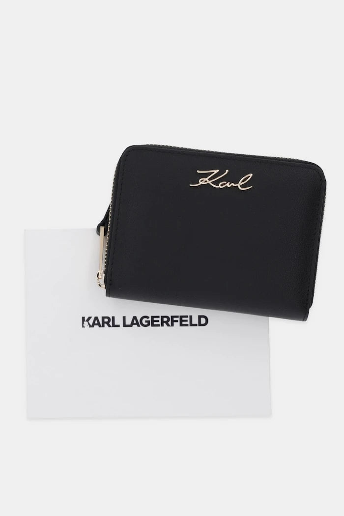 Karl Lagerfeld K/SIGNATURE deri cüzdan