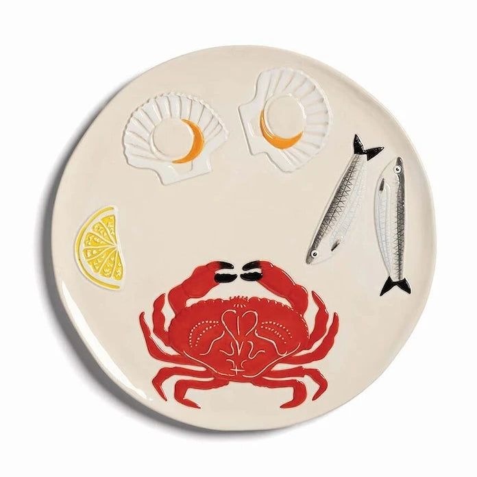 Чиния &k amsterdam Platter de la mer crab