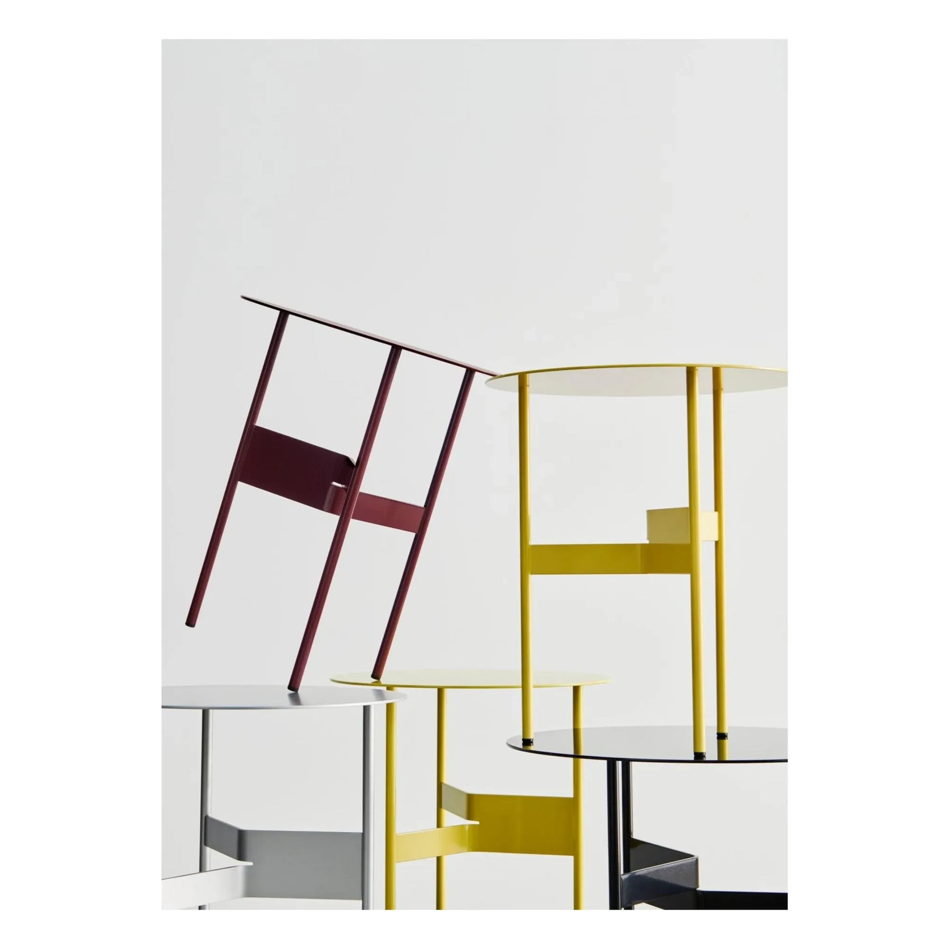 Hay - Shim side table | Ivory