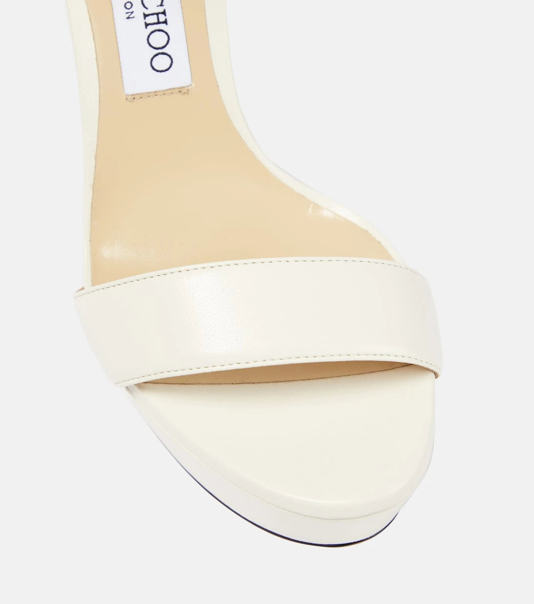 Jimmy Choo - Mionne 120 leather platform sandals