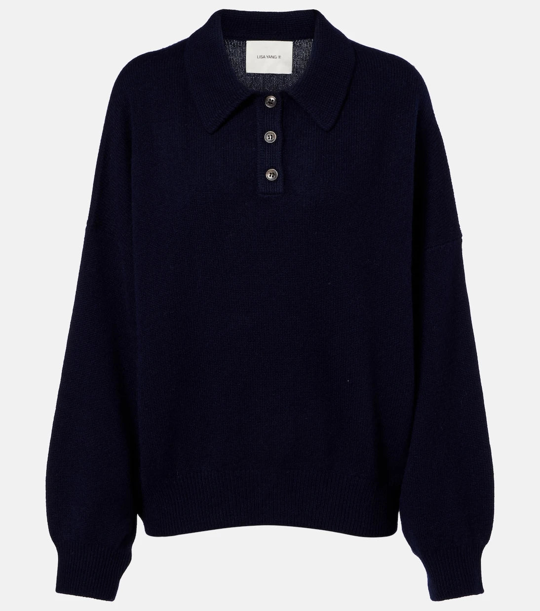 Lisa Yang - Etta cashmere polo sweater