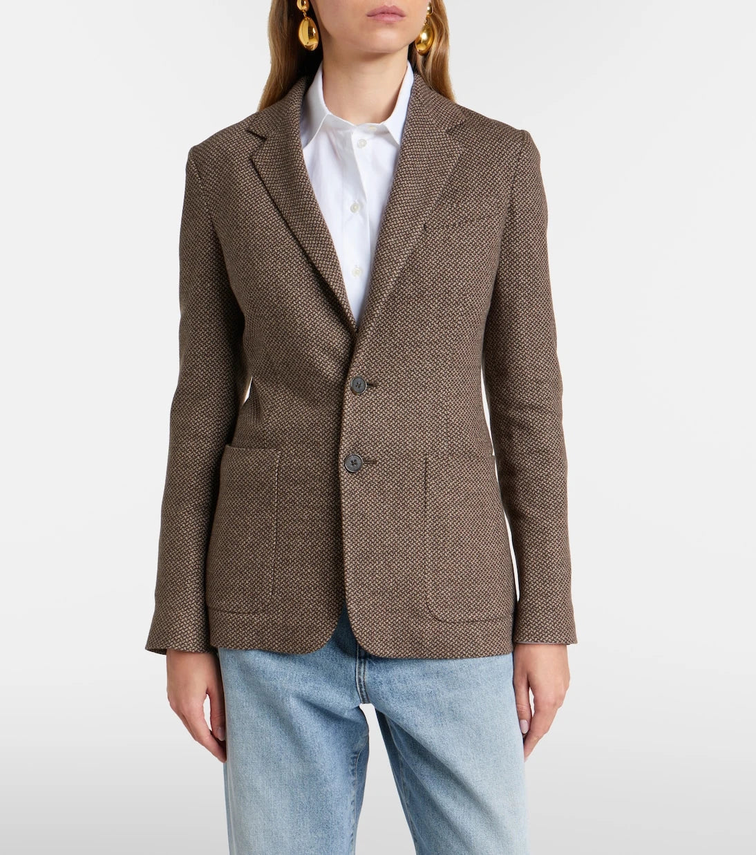 Ralph Lauren Collection - Hailey wool, silk, and cashmere blazer