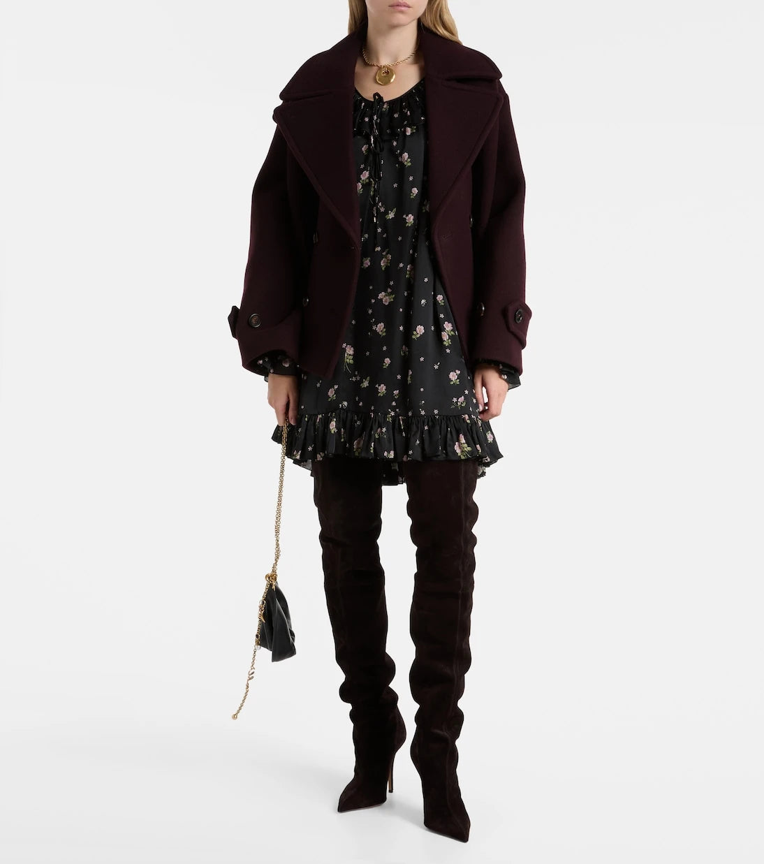 Paris Texas - Jessica 105 suede over-the-knee boots