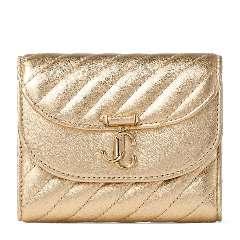 Gold Curve Marinda Leather Wallet