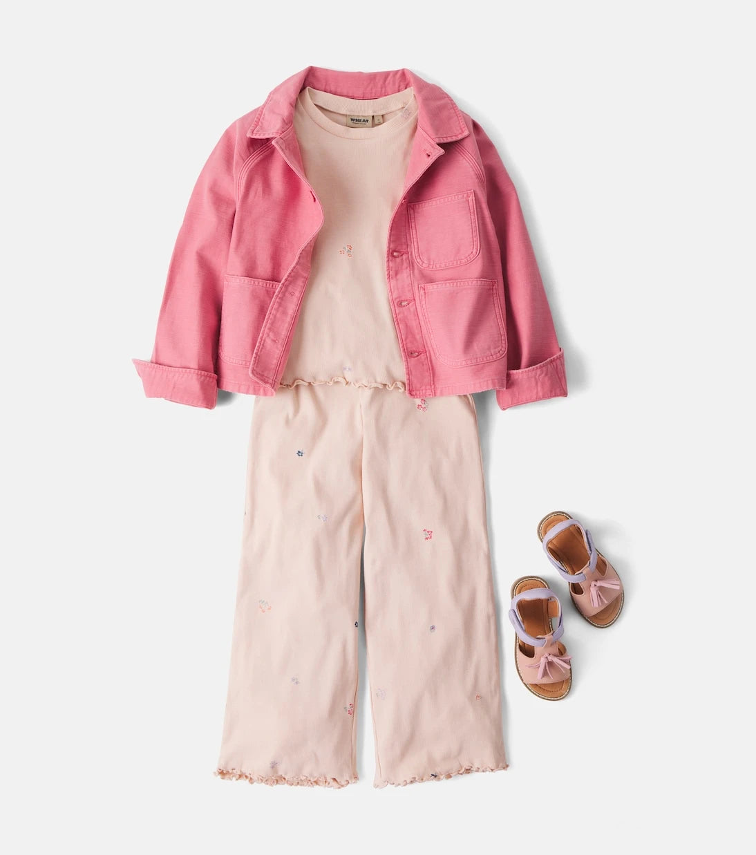 Wheat - Pil leather sandals