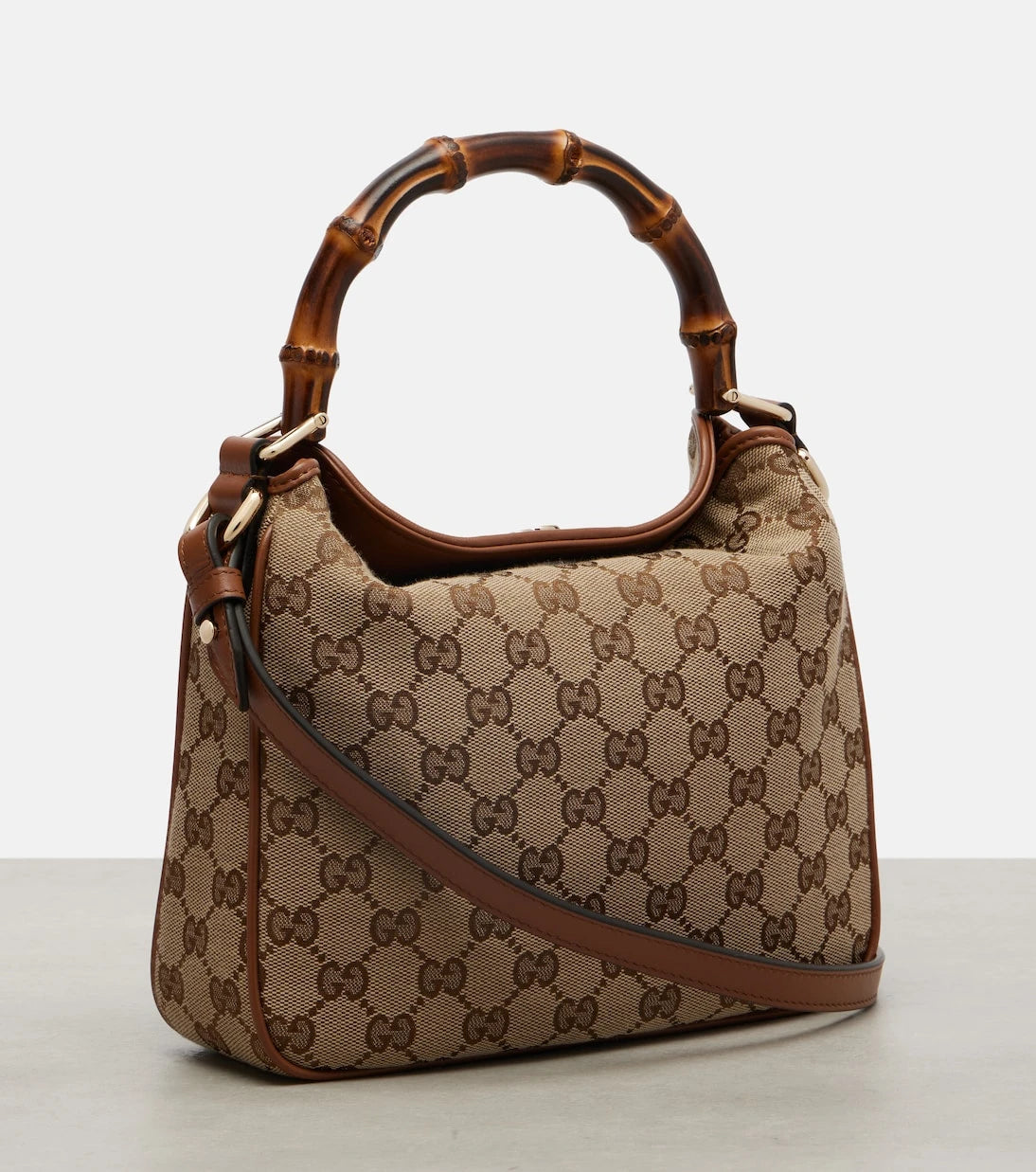 Gucci - Gucci Diana GG Canvas Small tote bag