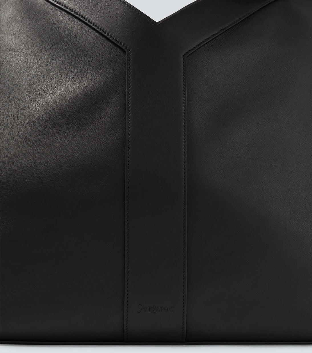 Saint Laurent - حقيبة حمل Y Large من الجلد