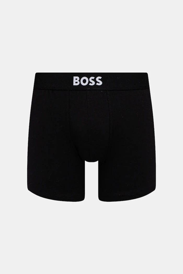 BOSS Erkek Pamuk Elastan Body Br 3P BOSS ONE 3’lü Boxer