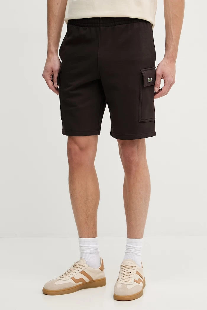 Lacoste Erkek Pamuklu Kısa Eşofman Şortu