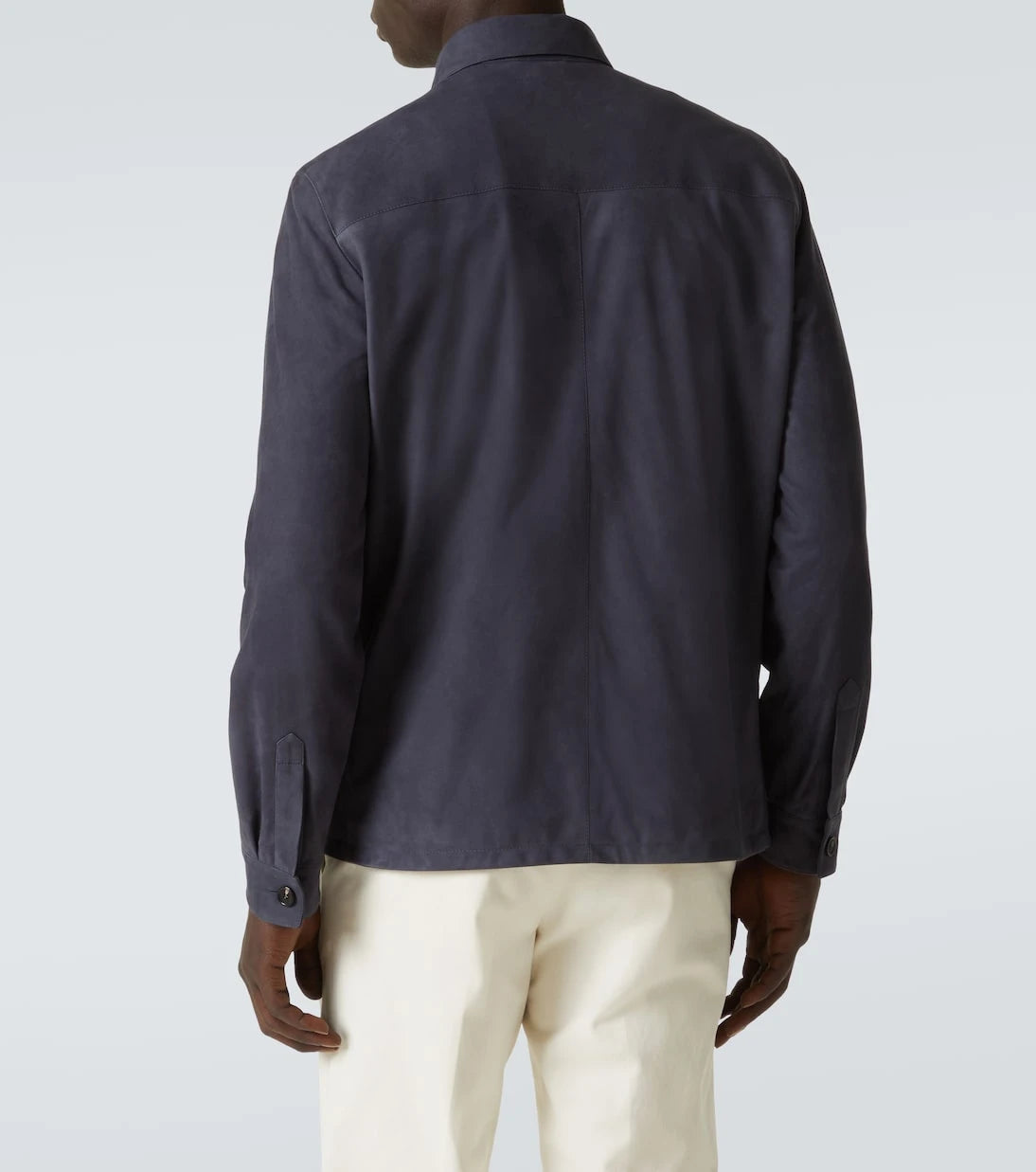 Loro Piana - Lowe suede overshirt