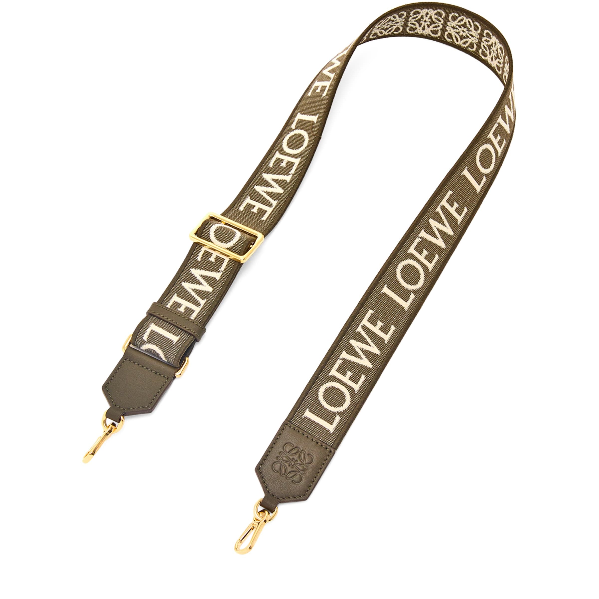 Green Jacquard Anagram Strap