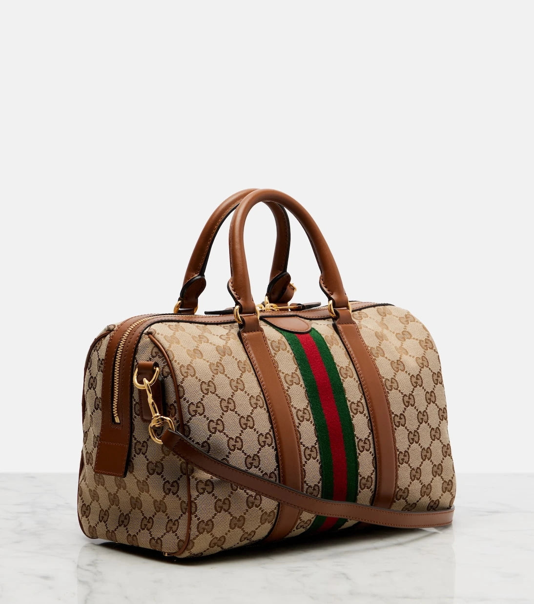 Gucci - حقيبة توتس أوفيديا متوسطة GG