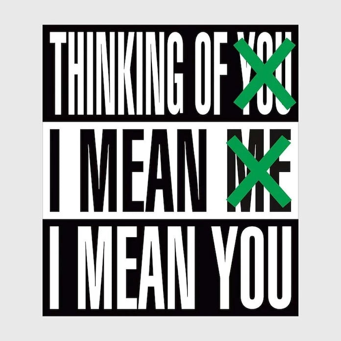 Книга Thinking of You, I Mean Me. I Mean You, Barbara Kruger