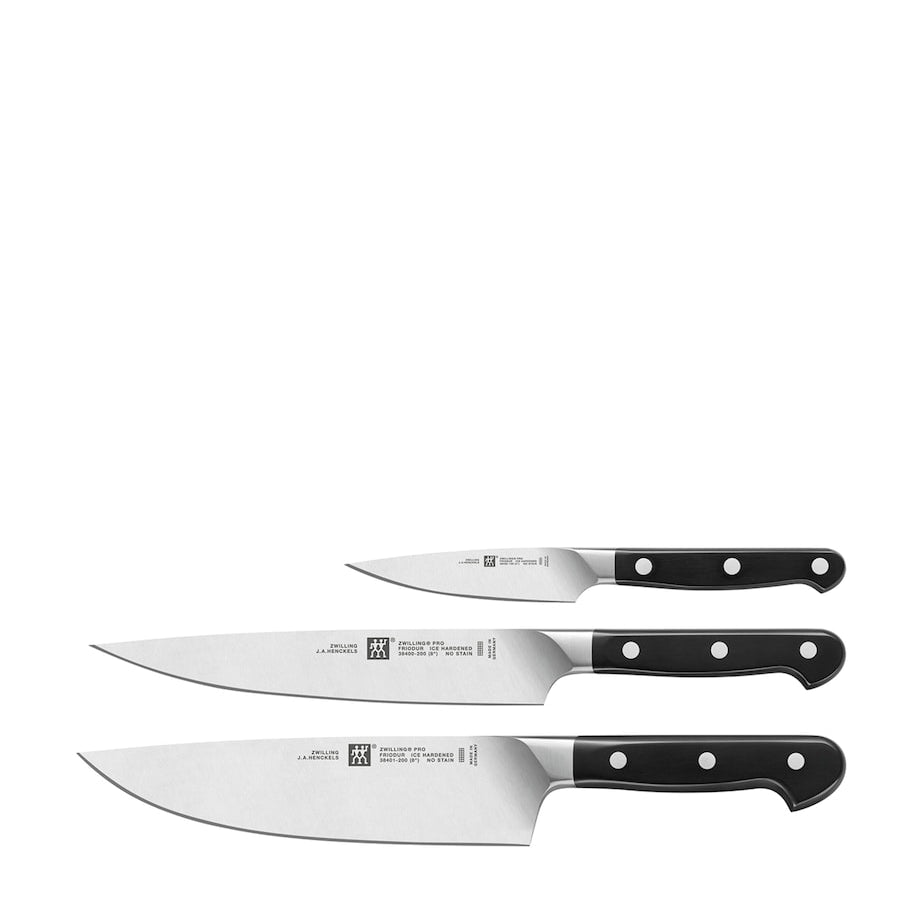 Zwilling Pro Stainless Steel 3-Piece Knife Set