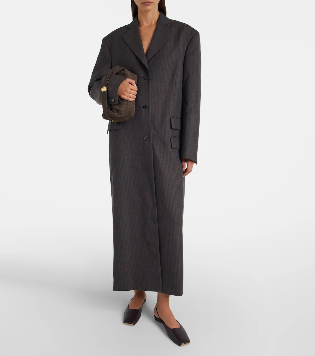 Calvin Klein Collection - Kate leather slingback flats