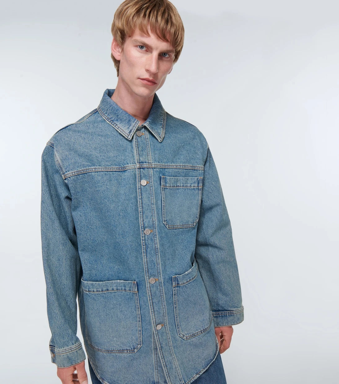 Valentino - Denim shirt jacket
