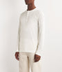Long-Sleeved Henley Top