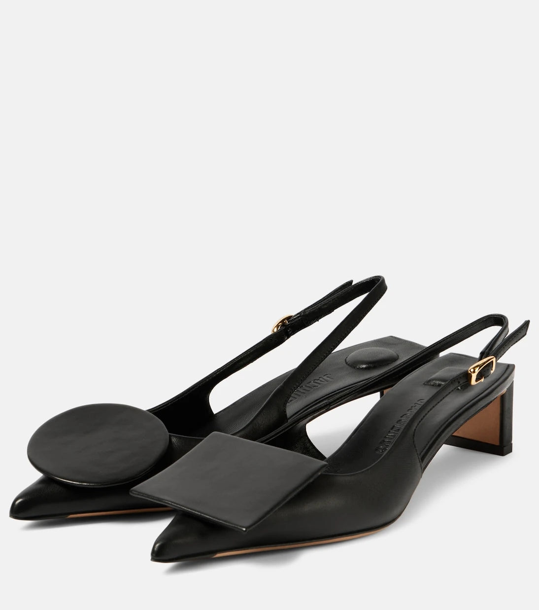 Jacquemus - Les Slingbacks Duelo leather pumps