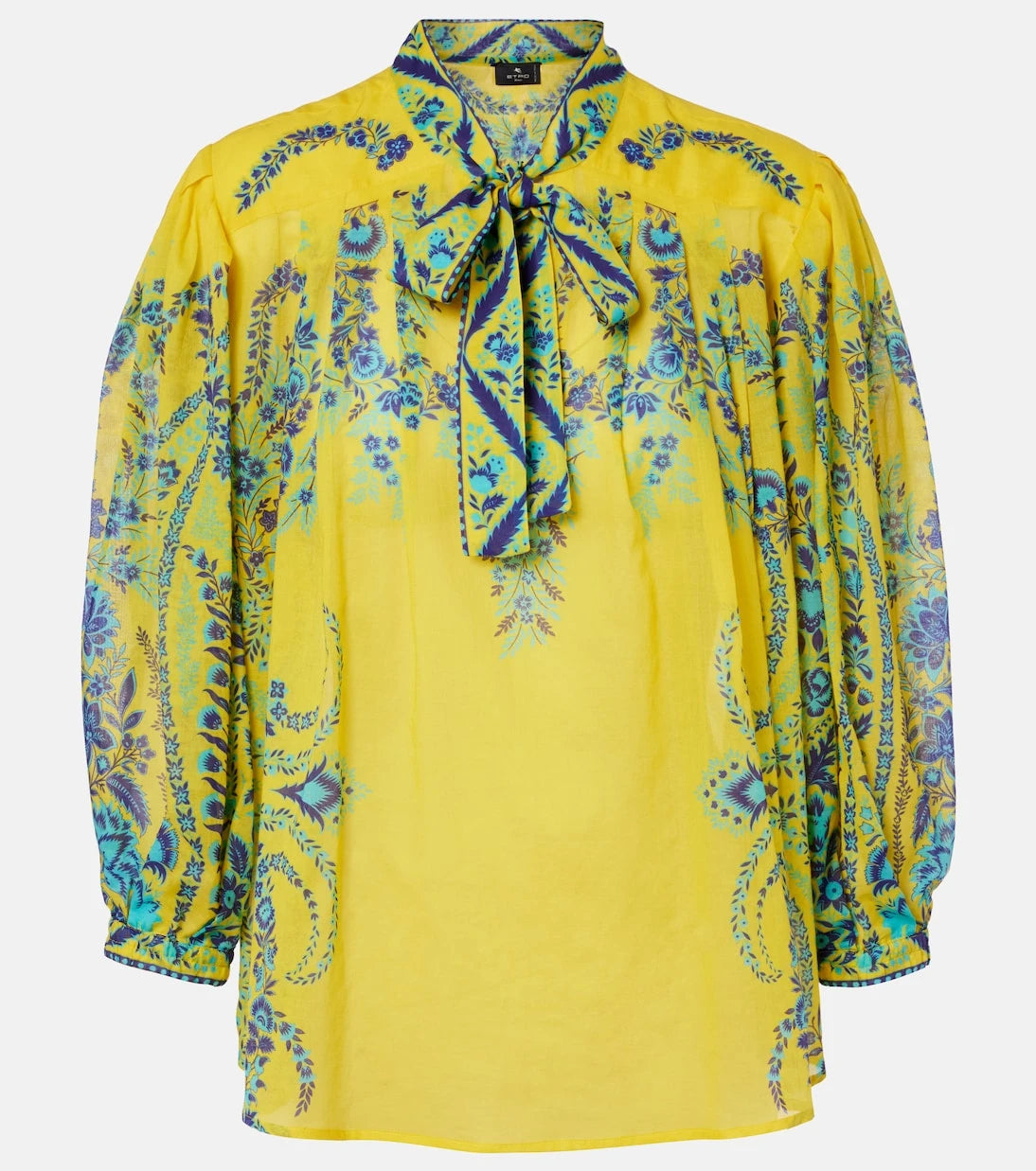 Etro - Floral cotton top