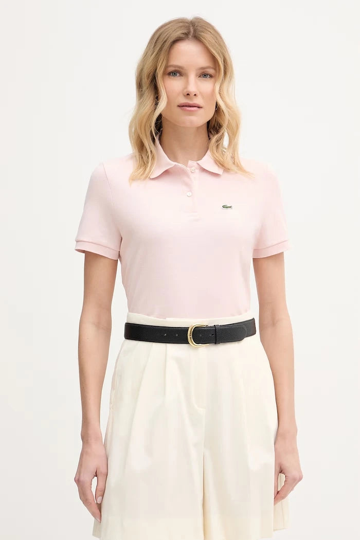 Lacoste Pamuklu Kadın Yakalı Tişört