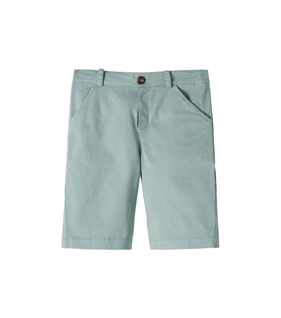 La Coqueta - Bocusi cotton twill shorts