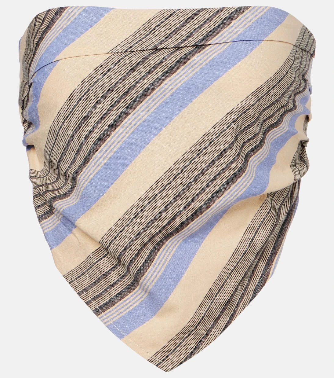 Faithfull - Antibes striped cotton and linen top