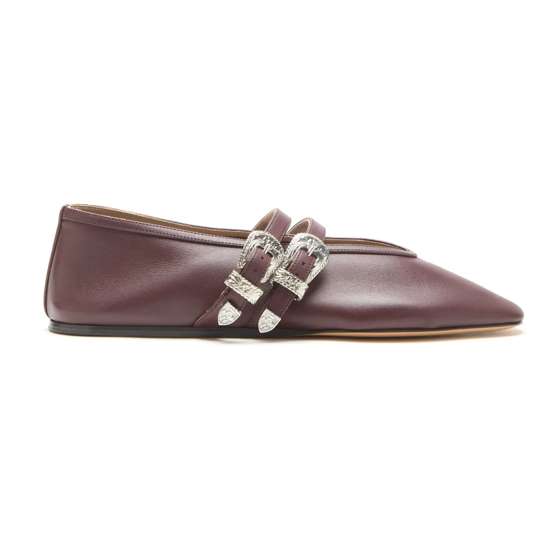 Le Monde Beryl - Ballerinas Claudia Leather | Chocolate