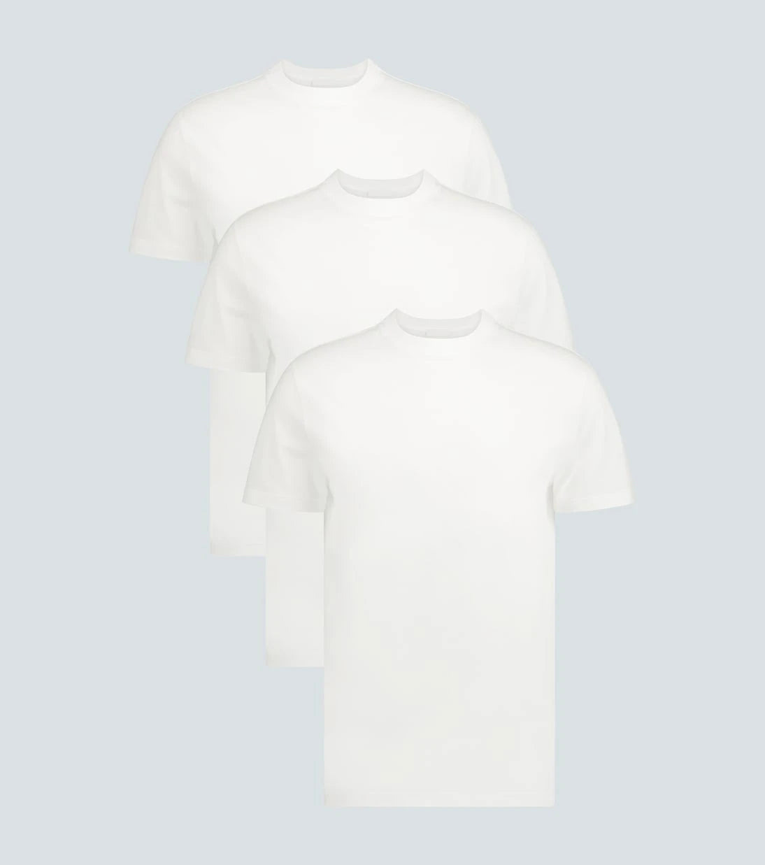 Prada - Three pack cotton-jersey T-shirts