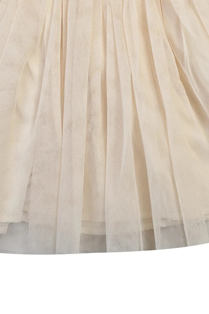 Donsje Lotus Dress Çocuk Yün Elbise