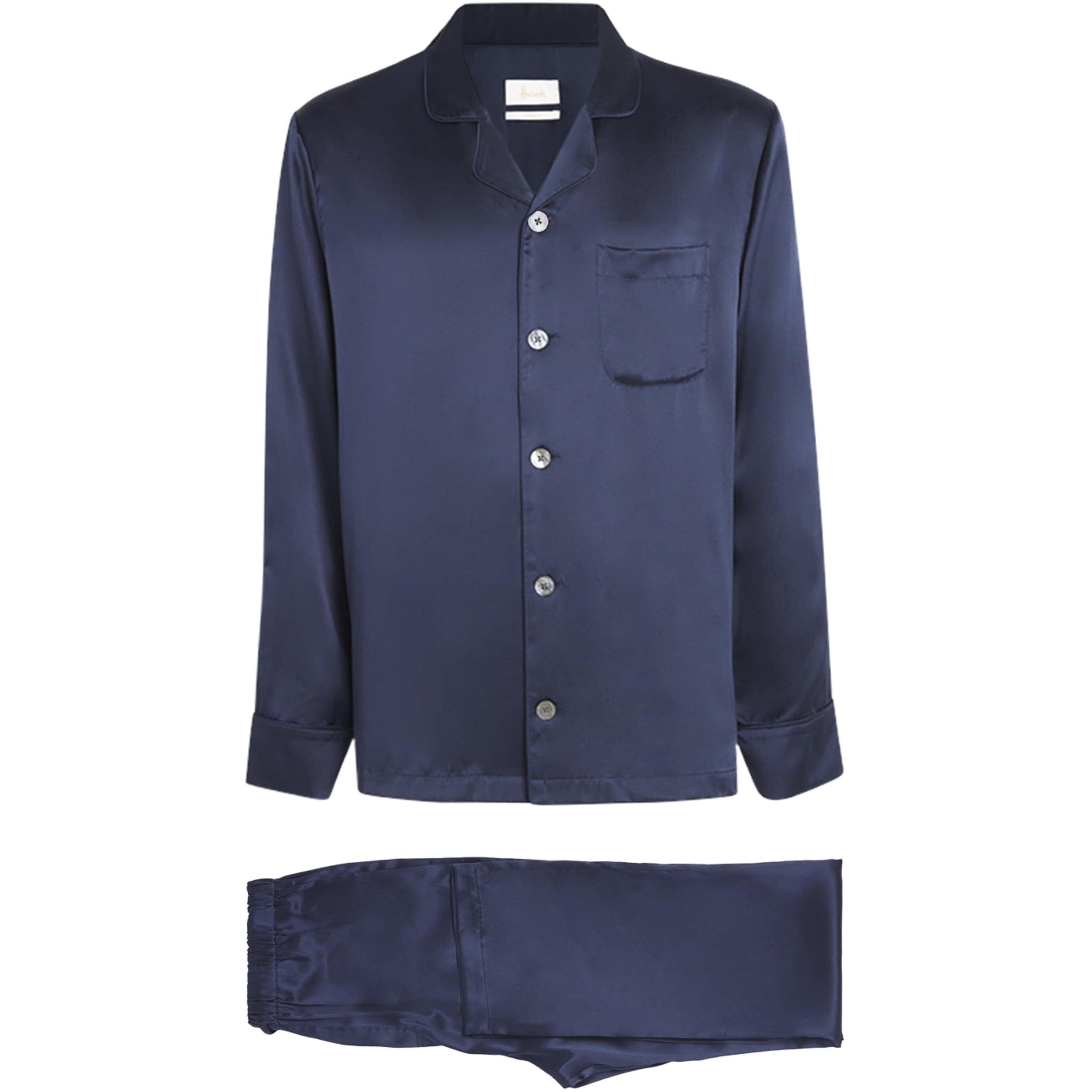 Silk Pyjama Set NAVY