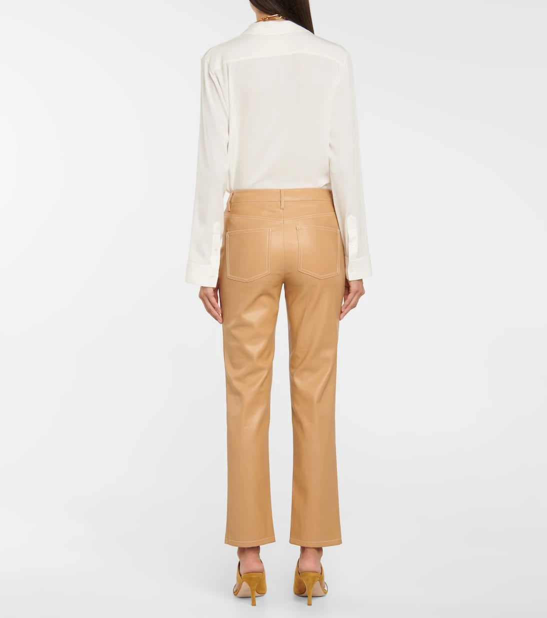 Staud - Elliot high-rise straight pants