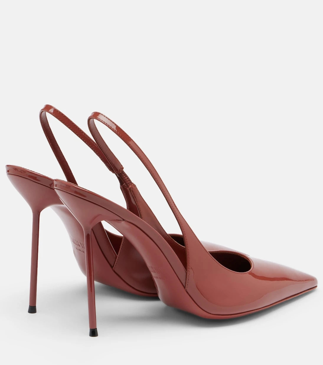 Paris Texas - Lidia patent leather slingback pumps