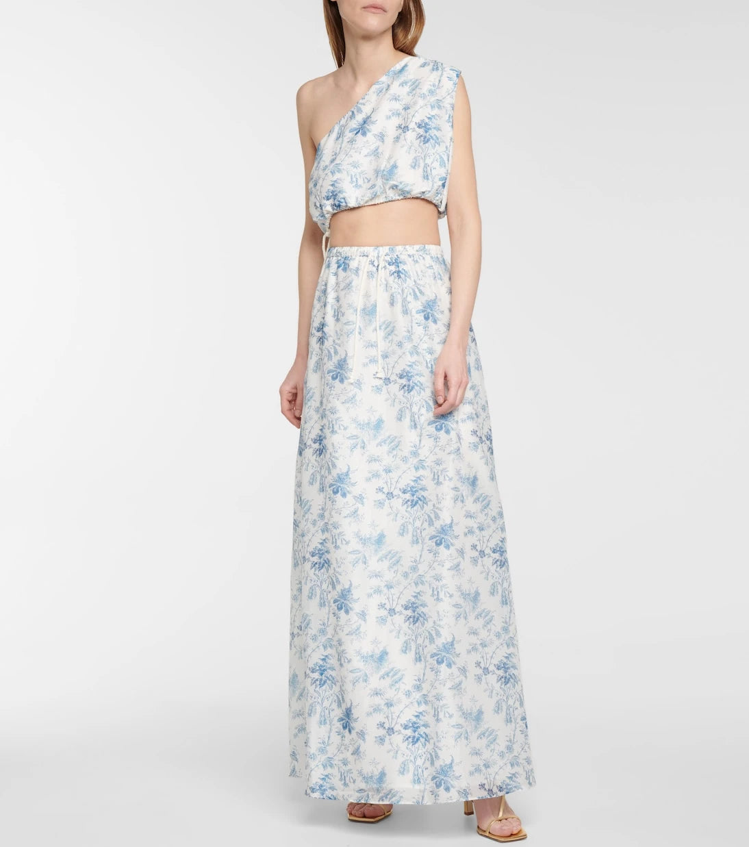 SIR - Clementine cotton and silk crop top