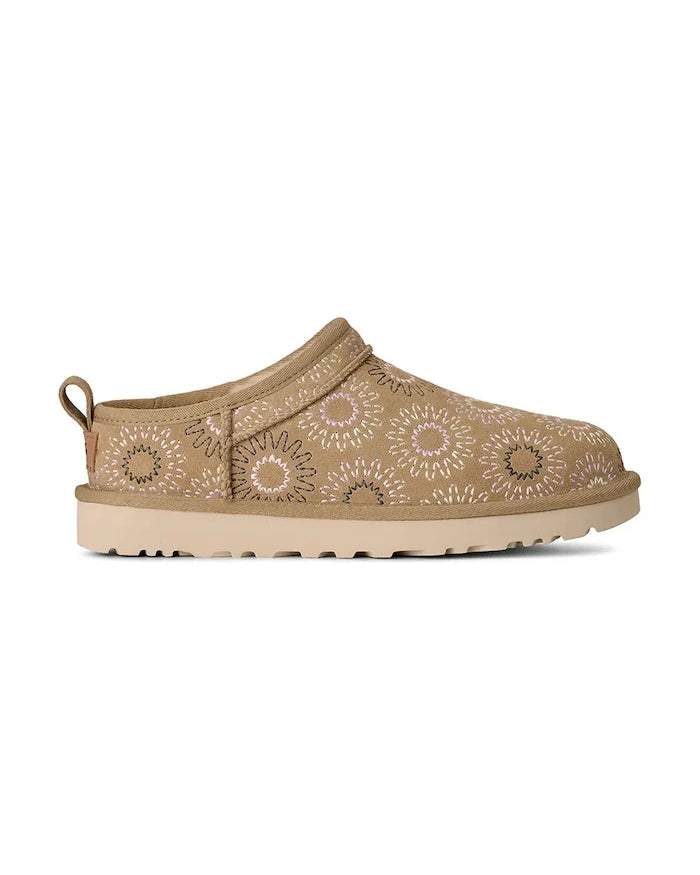 UGG W Classic Micro Sun Stitch Süet Terlik