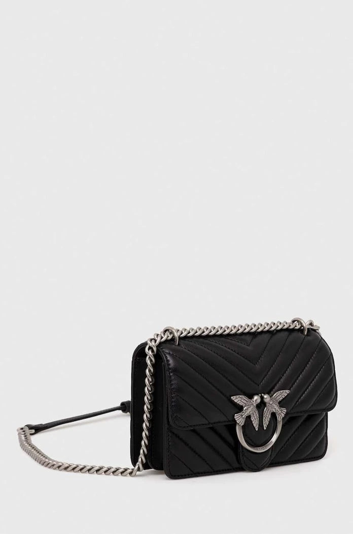 Pinko kadın deri crossbody çanta