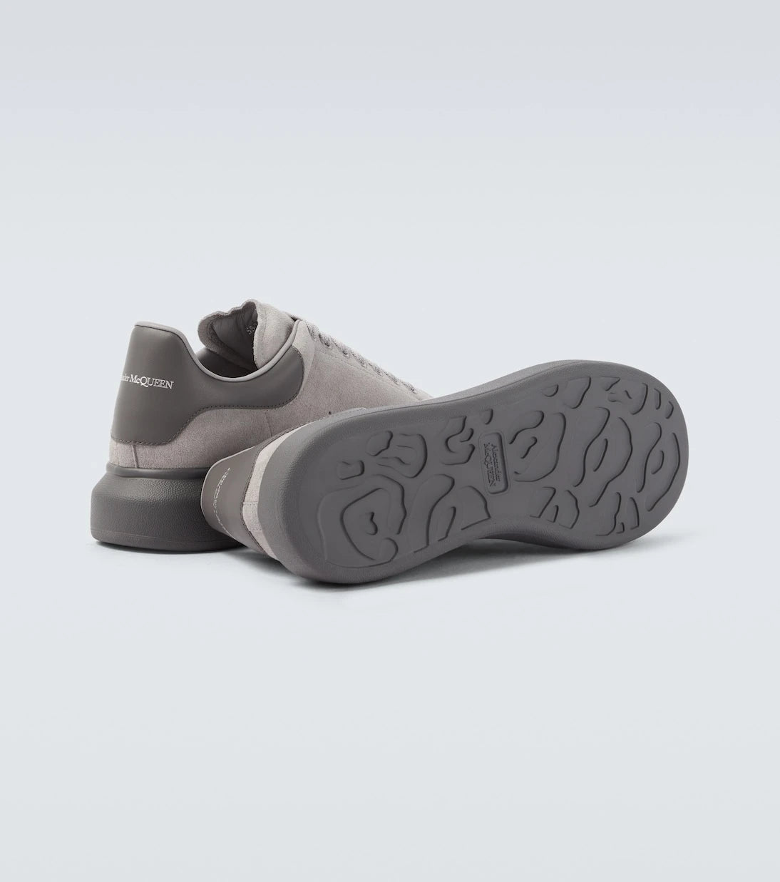 McQueen - Oversized suede sneakers